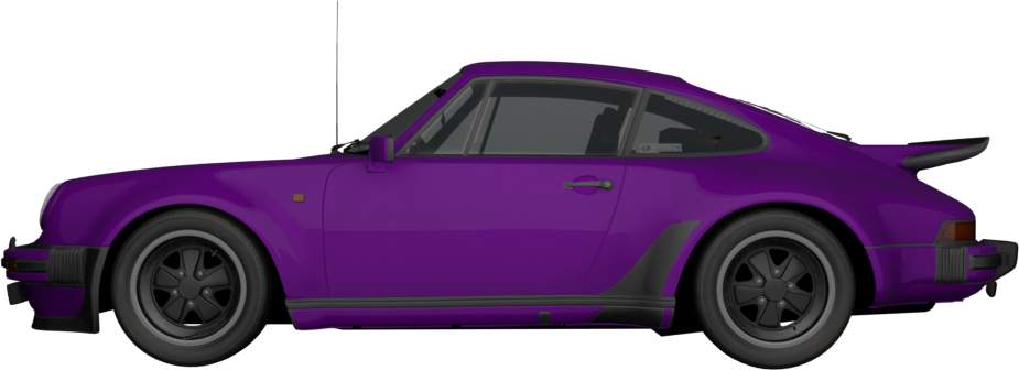 purple Porsche 911