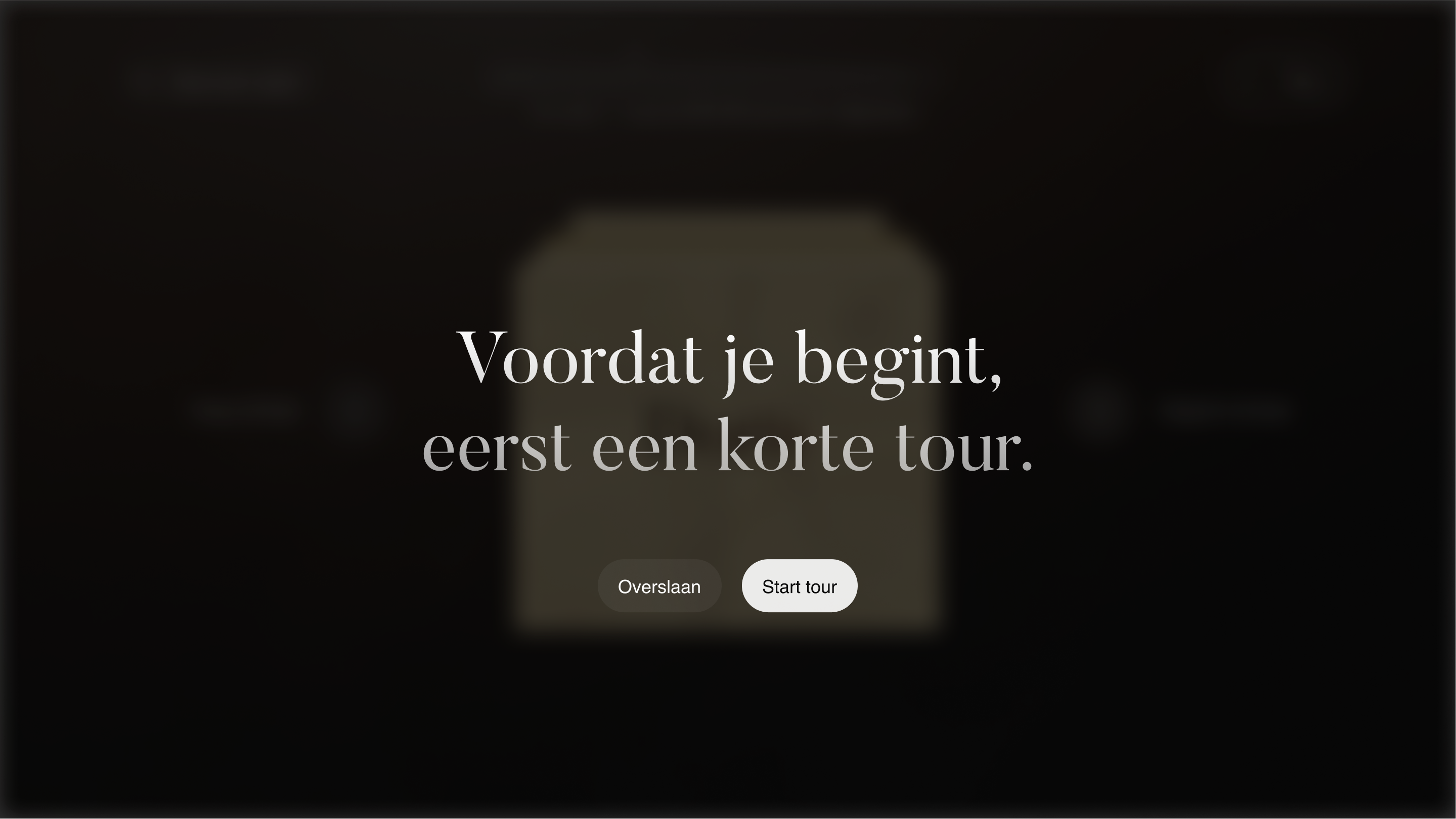 scherm van de touchscreen